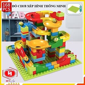 Đồ chơi lắp ráp tháp trượt lăn bi, đồ chơi phát triển tư duy cho bé, đồ chơi vận động cho trẻ từ 3 tuổi, đồ chơi trẻ em HT SYS